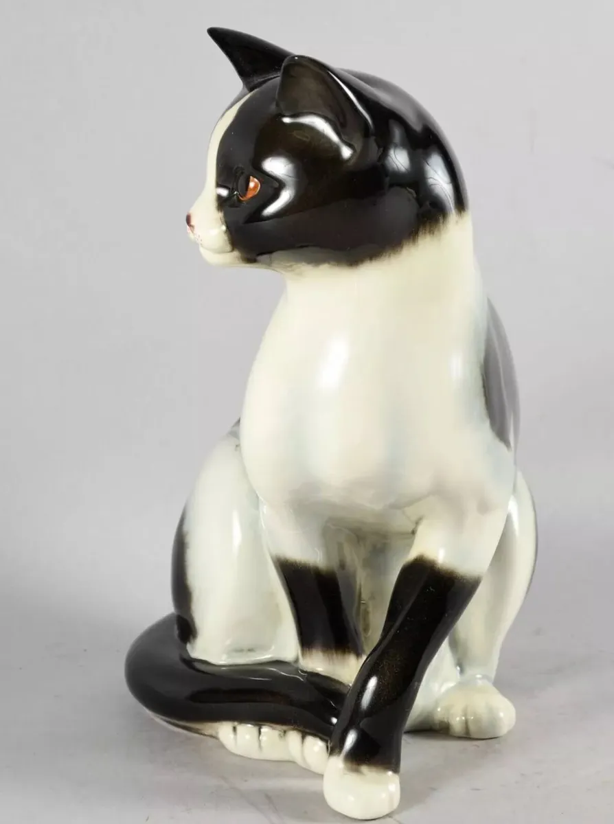 Large Goebel West German cat statue - Image 4