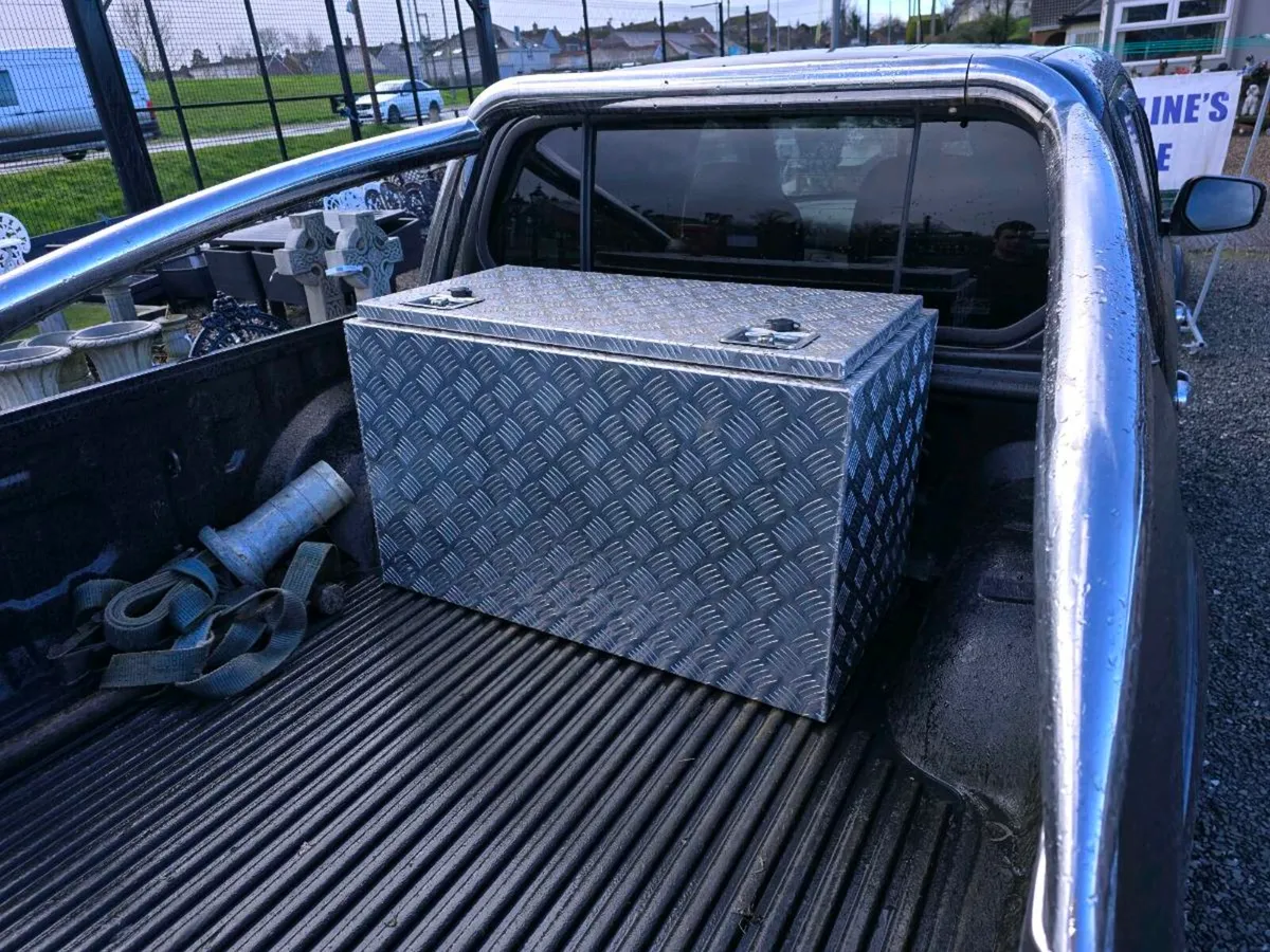 3ft aluminium toolbox vans lorries trailers parcel - Image 1