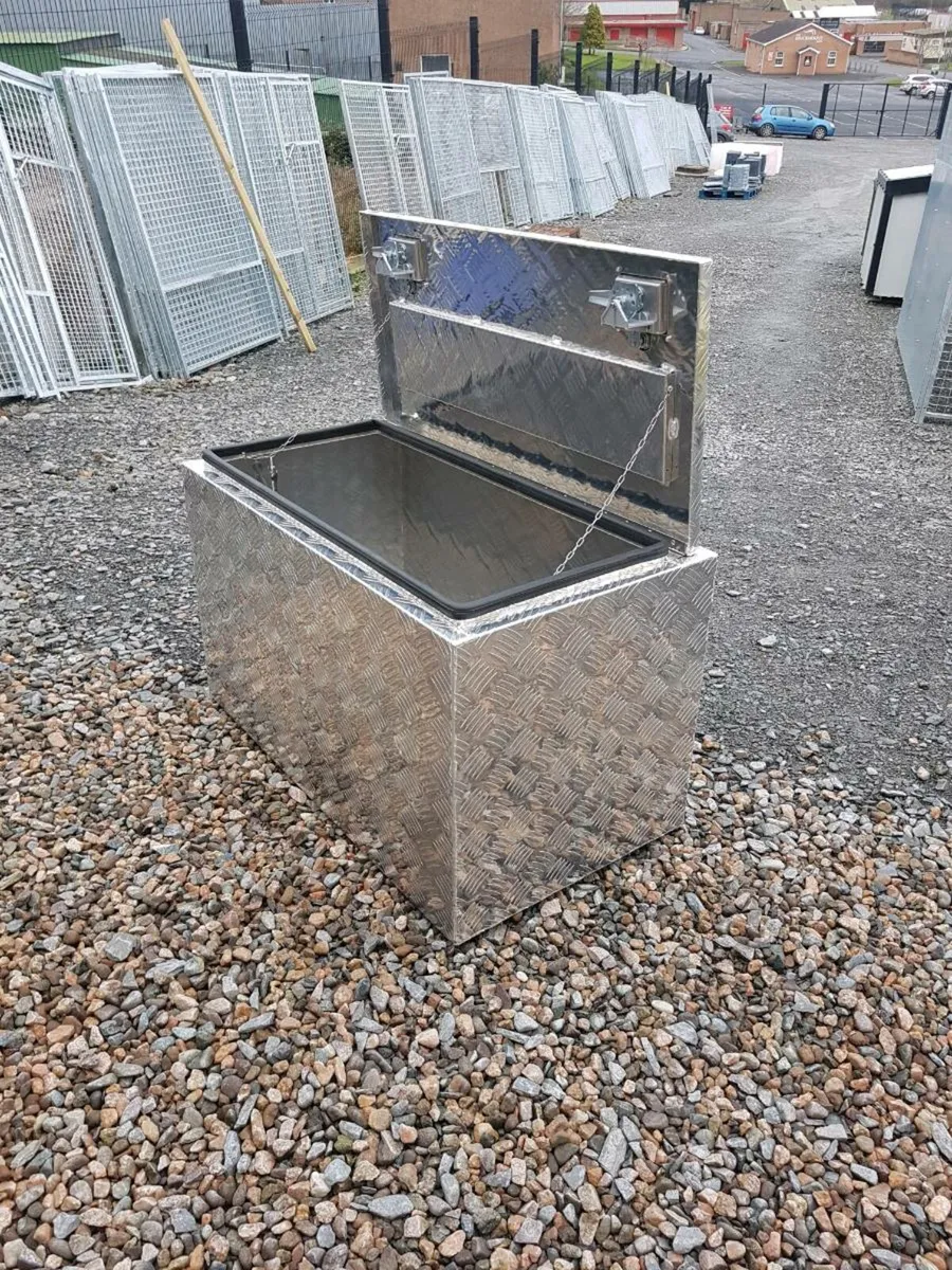 3ft aluminium toolbox vans lorries trailers parcel - Image 2