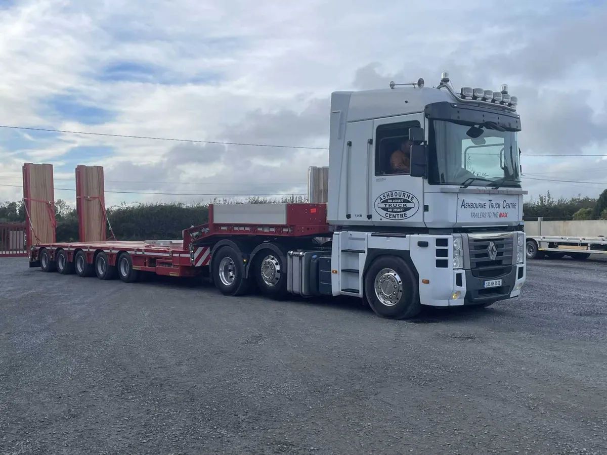 5 AXLE FAYMONVILLE ( POWER STEERED LOW LOADER) - Image 2