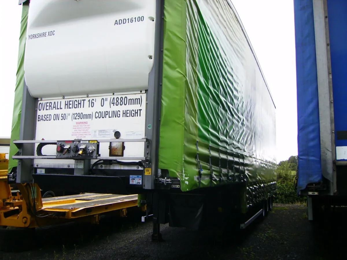 lorry  cartwright double deck courtainside trailer - Image 2