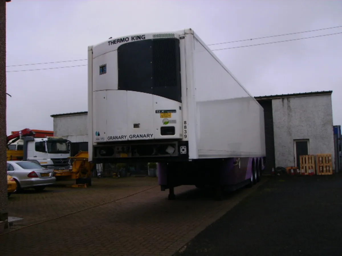 thermo king lorry semi fridge trailer - Image 1