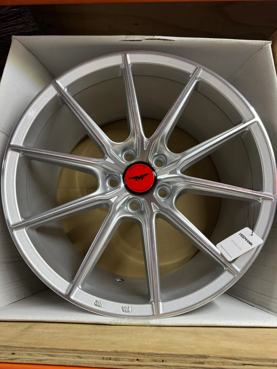 18” veemann vfs48 9.0” concave  5x112 - Image 2