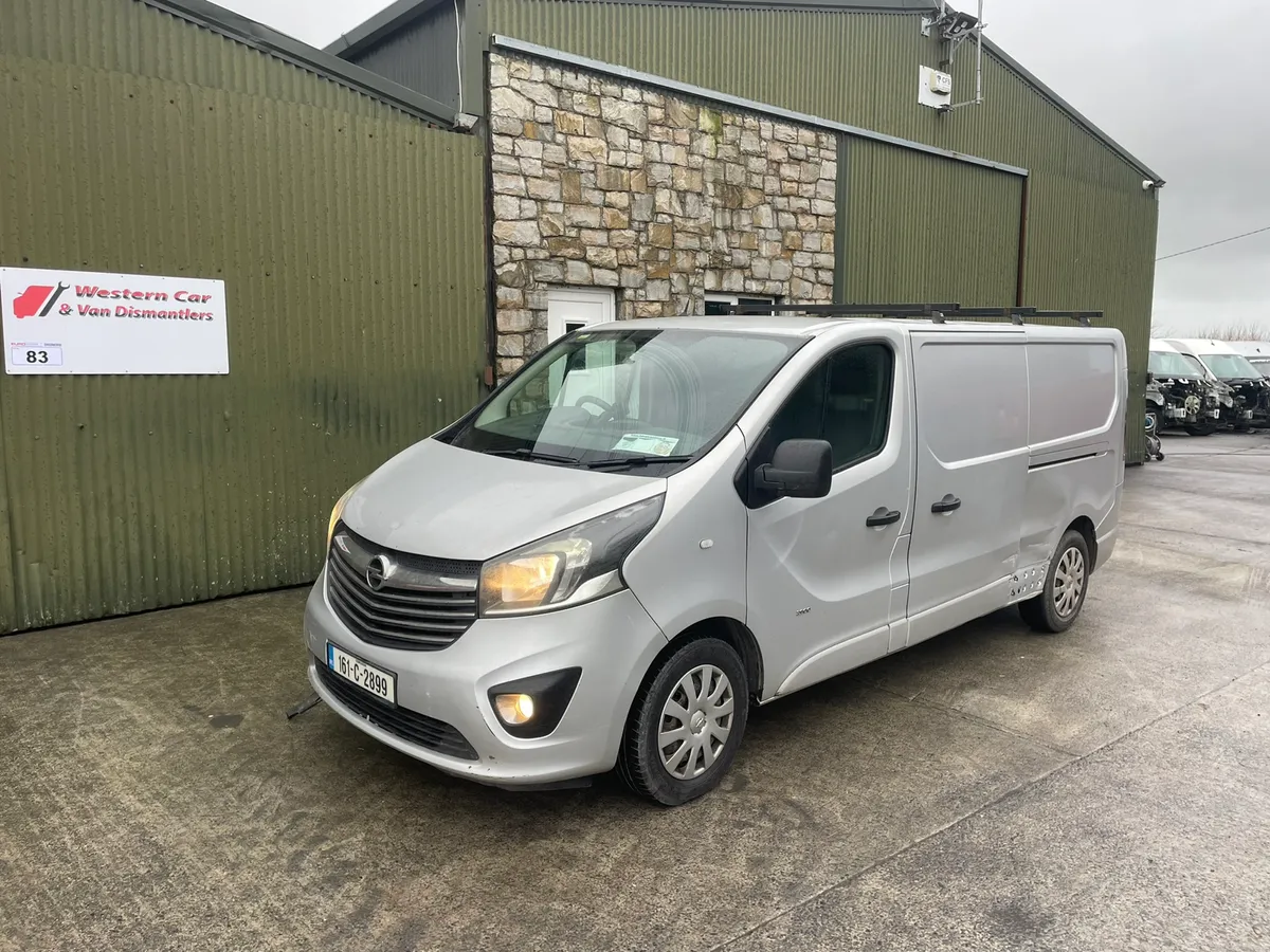 161 opel vivaro 1.6 twin turbo for dismantling
