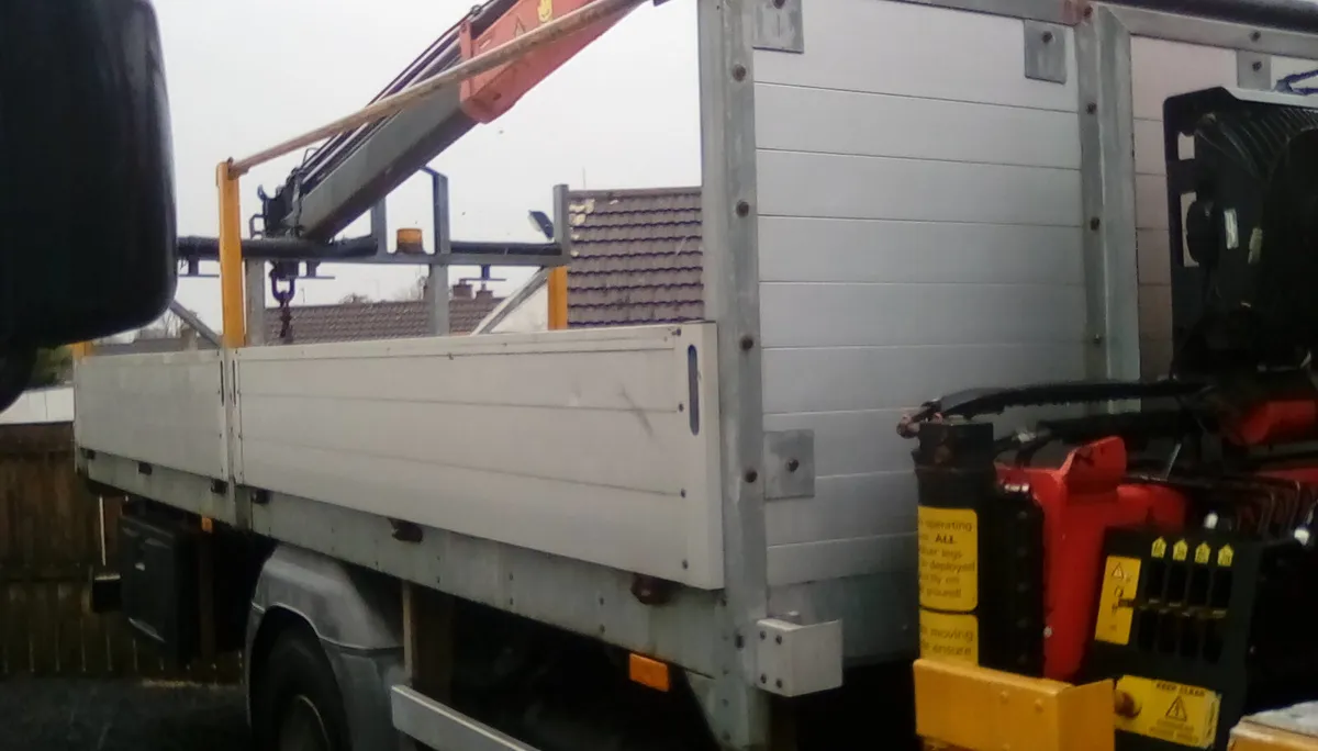 lorry crane POLE CARRIER BODY & 21FT6IN CRANE BODY - Image 1