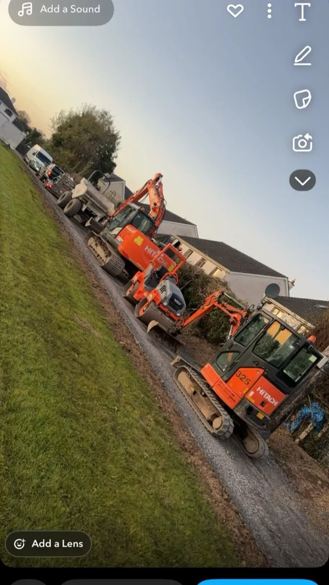 Digger hire and groundwork’s - Image 2