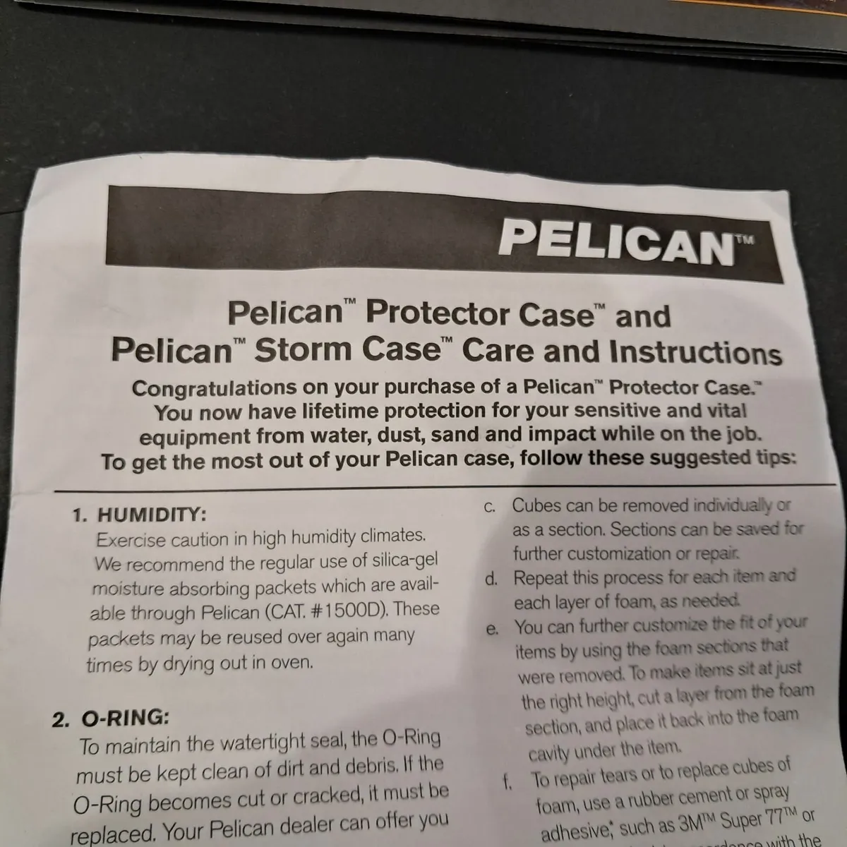 PELICAN SHIPPING CASE - Image 2