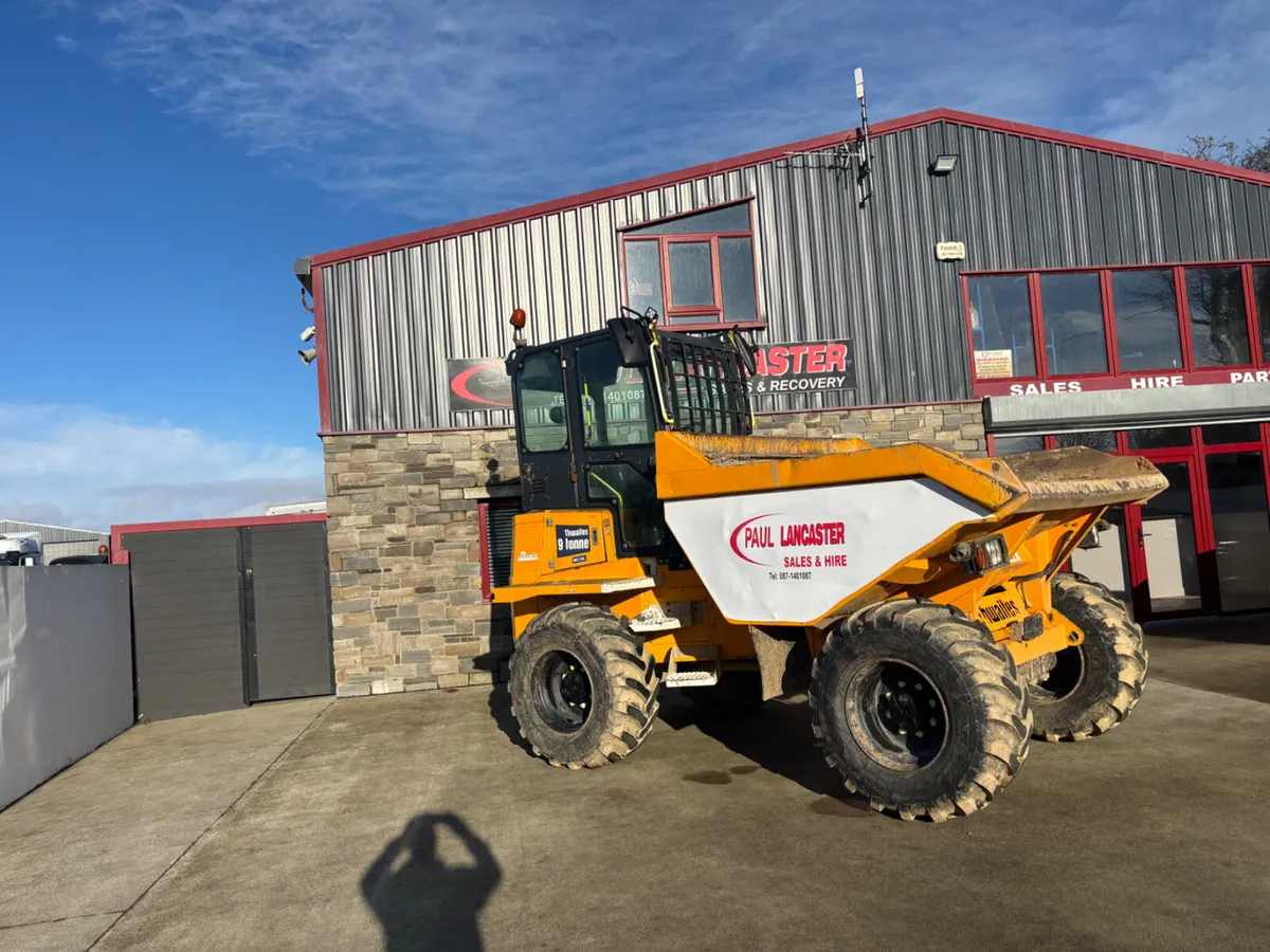 Dumper with cab self drive hire - Image 1