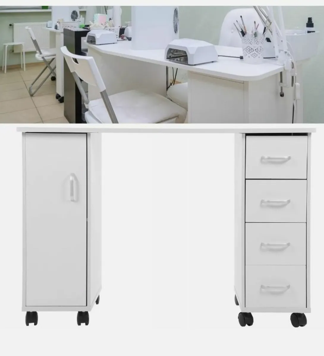 Manicure Nail Desk Tables Ireland - Image 2