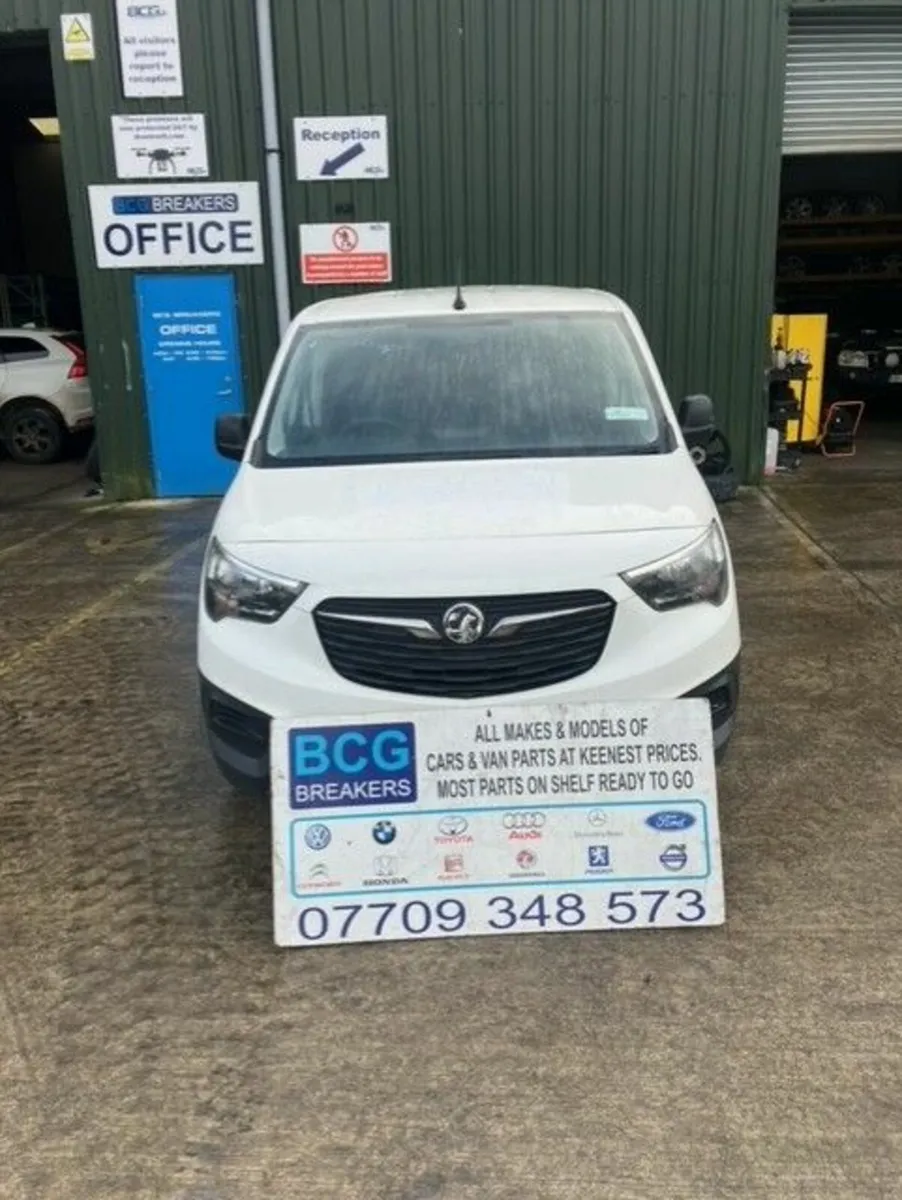 2022 vauxhall combo parts breaking