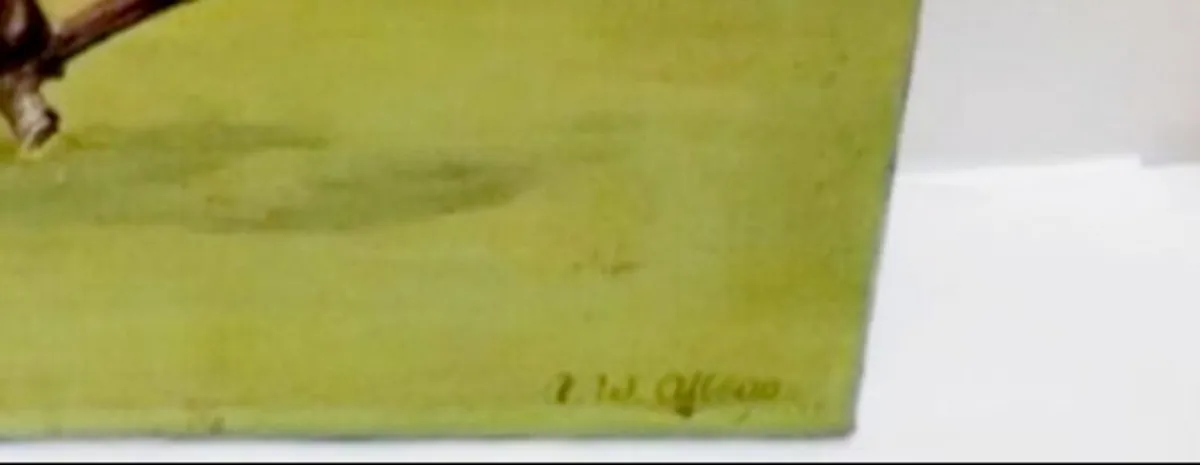 Original signed Lester Piggott oil painting 1977 - Image 2