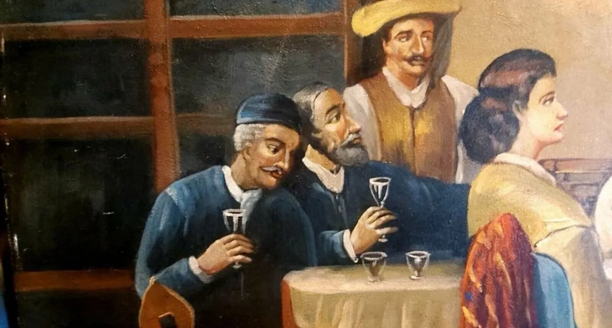 Max Gaisser 1857-1922 large oil painting - Image 2