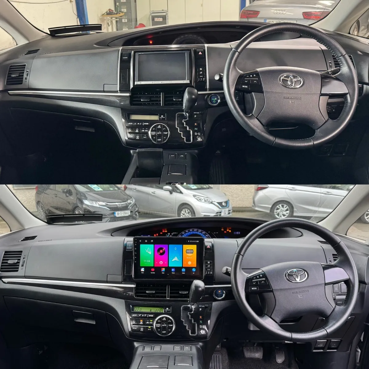 Toyota Estima 10" Android Auto Carplay radio - Image 1