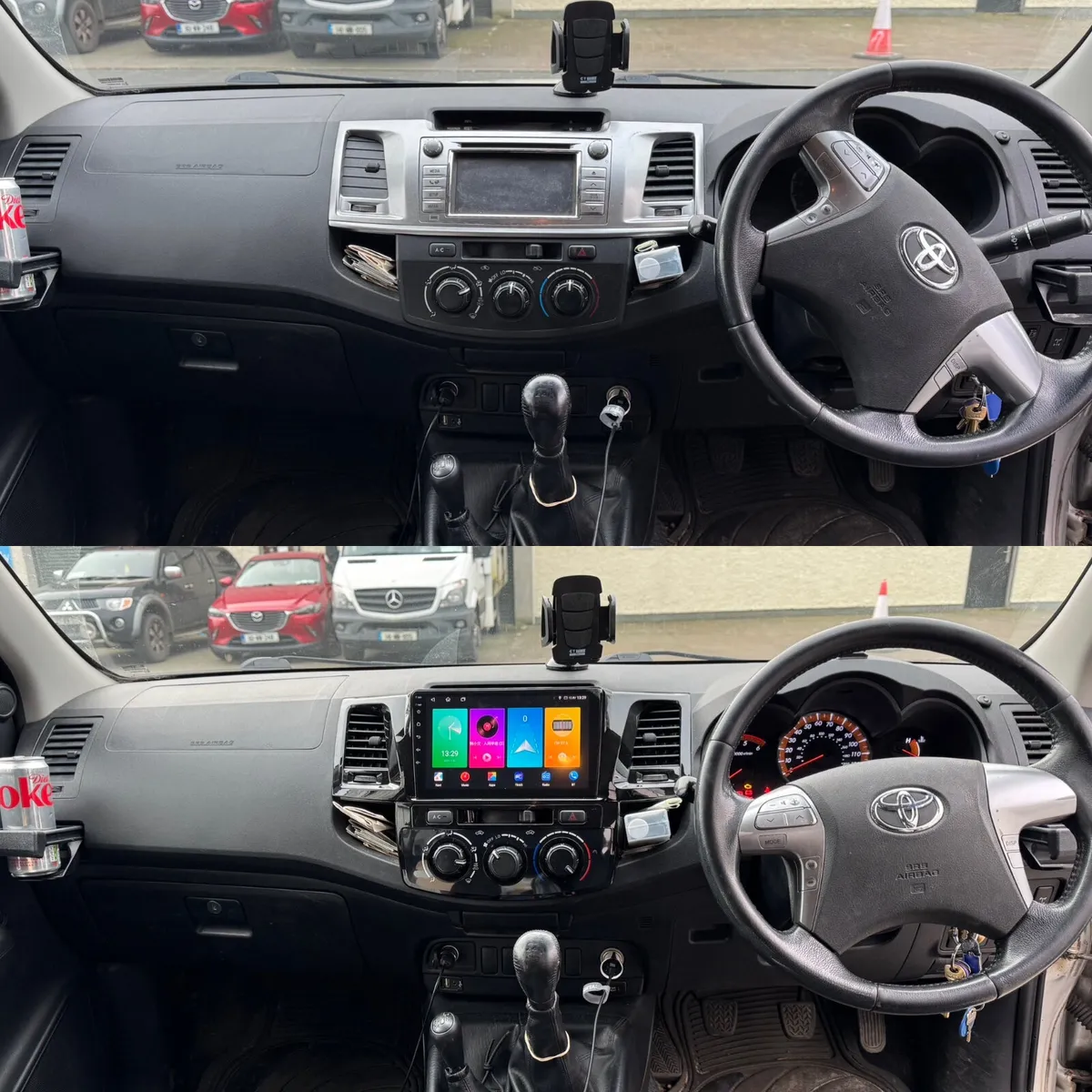 Toyota Hilux android radio carplay - Image 1