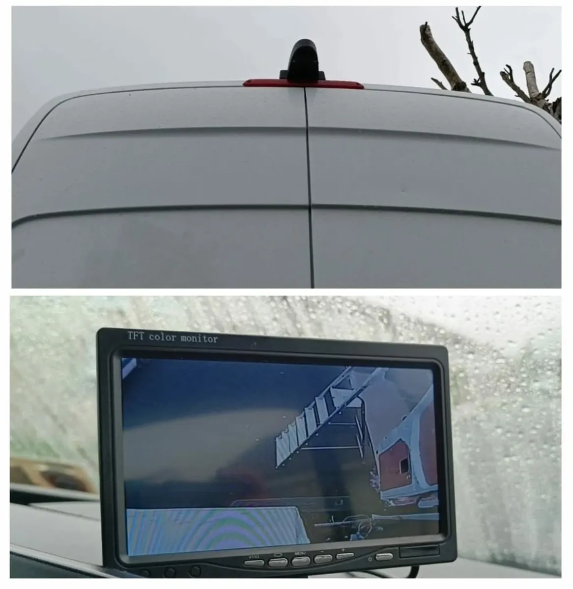 Truck bus camper van reversing camera installation - Image 4
