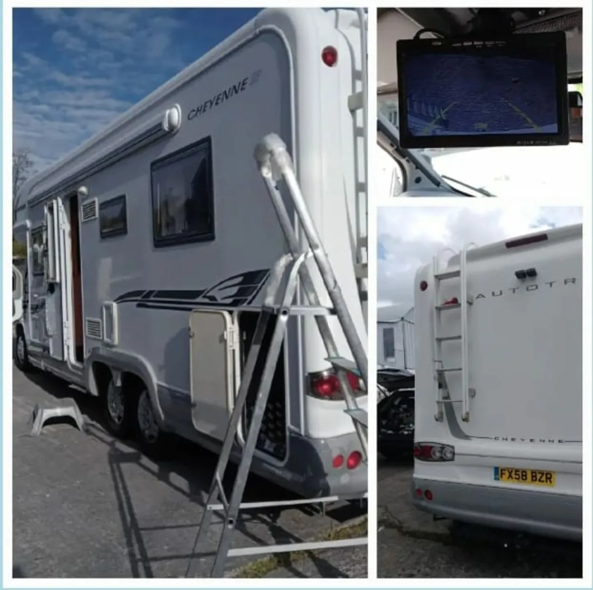 Truck bus camper van reversing camera installation - Image 2