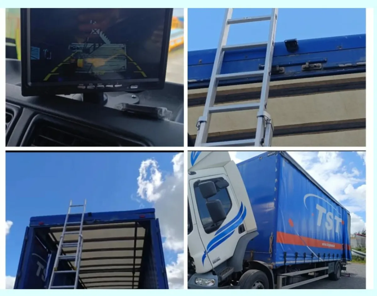 Truck bus camper van reversing camera installation - Image 1