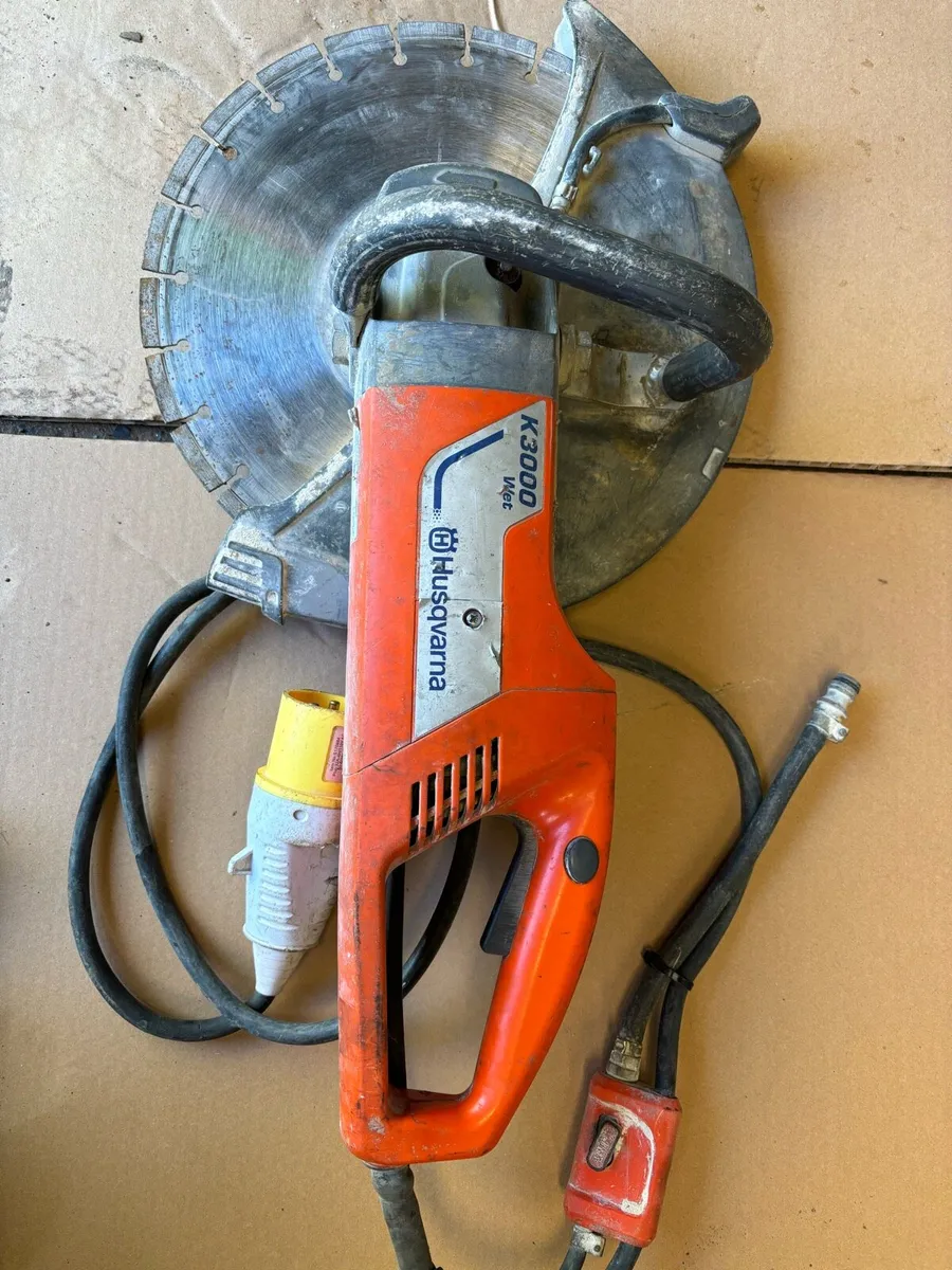 HUSQVARNA  14” ELECTRIC  WET CONSAW 110V - Image 1