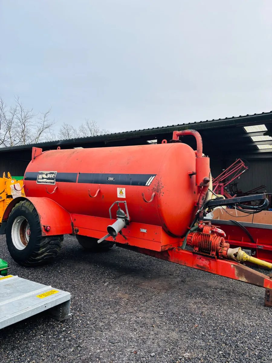 Hi spec slurry tanker - Image 1