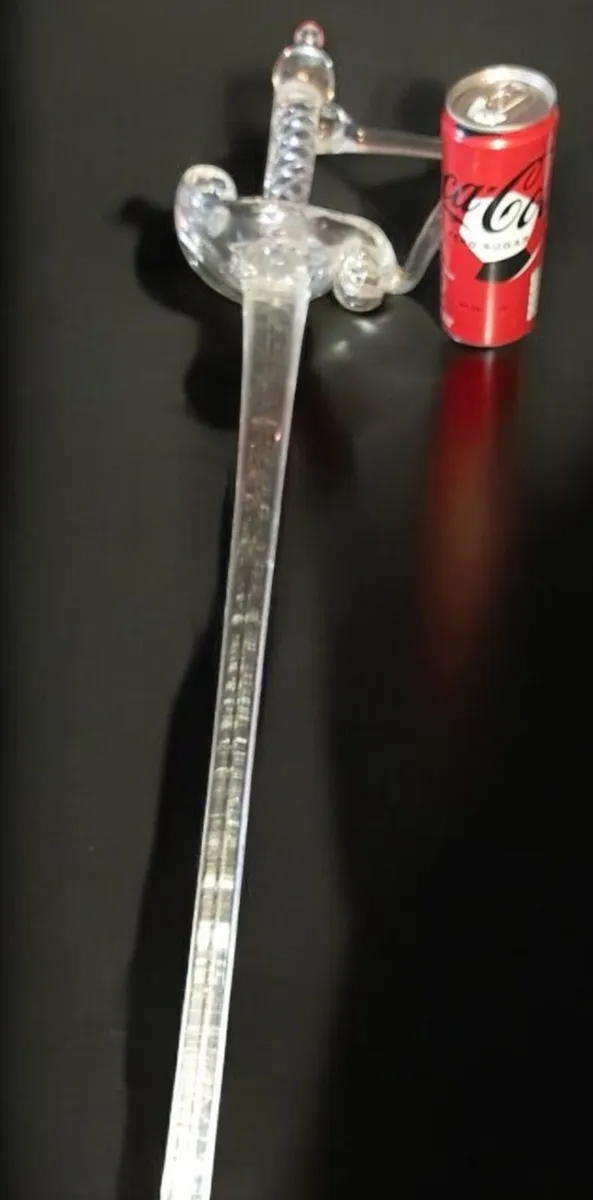 Rare life size Cavan crystal sword - Image 1