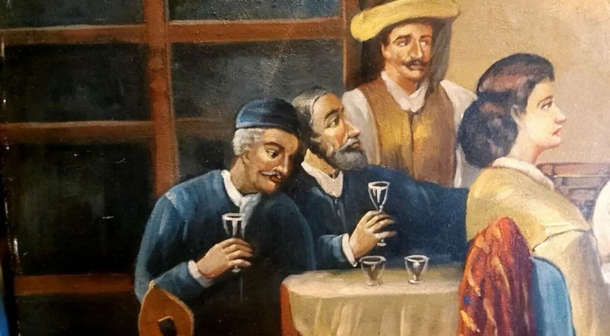 Max Geisser large oil painting 1857-1922 - Image 2