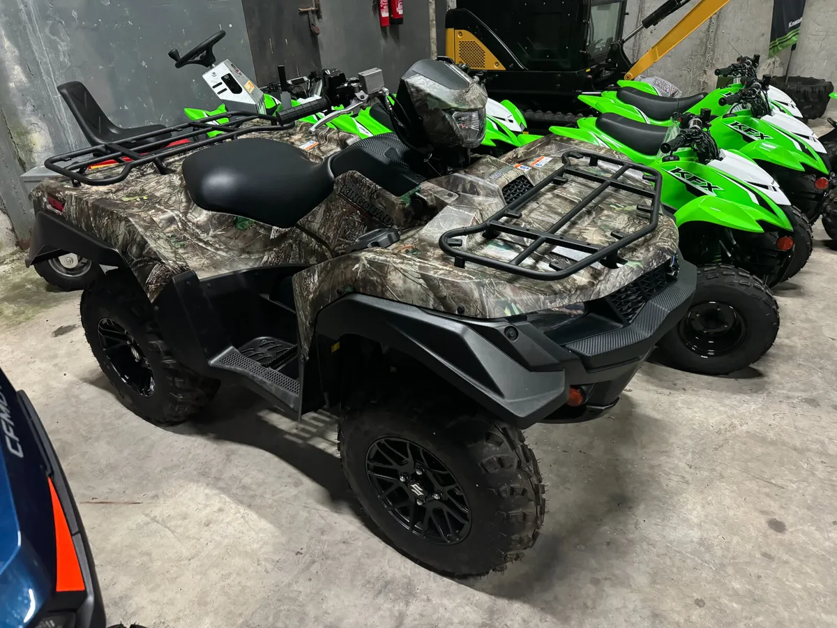 New Suzuki 500cc Kanati Camo Quad - Image 1