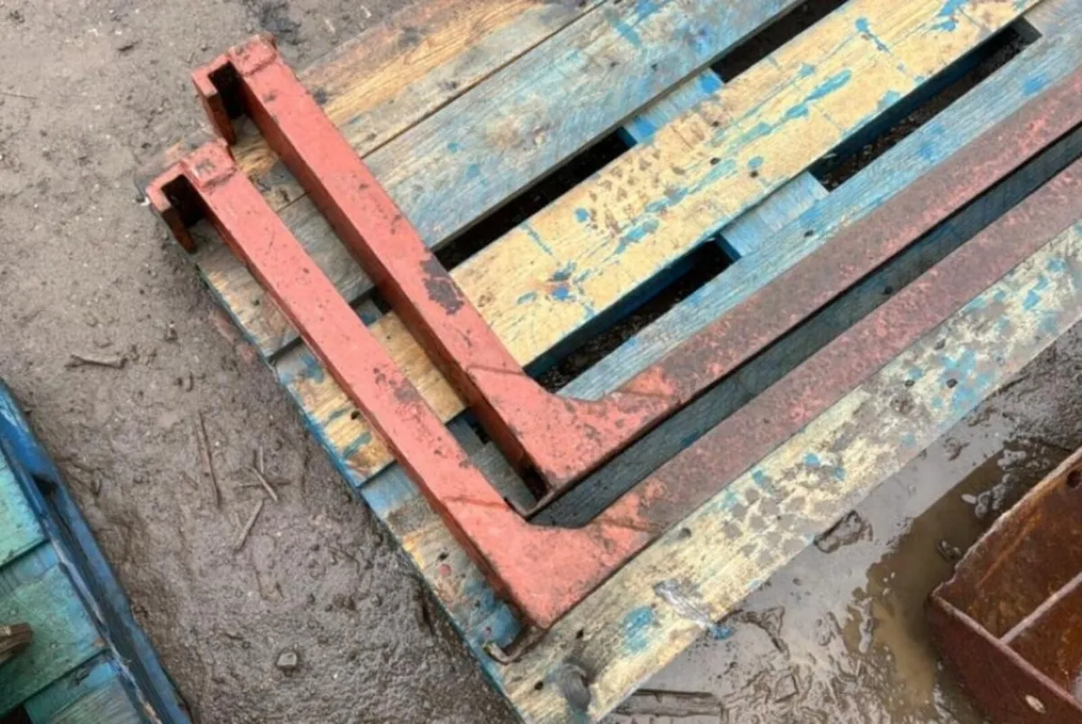Pair of pallet Forks tines toes - Image 4