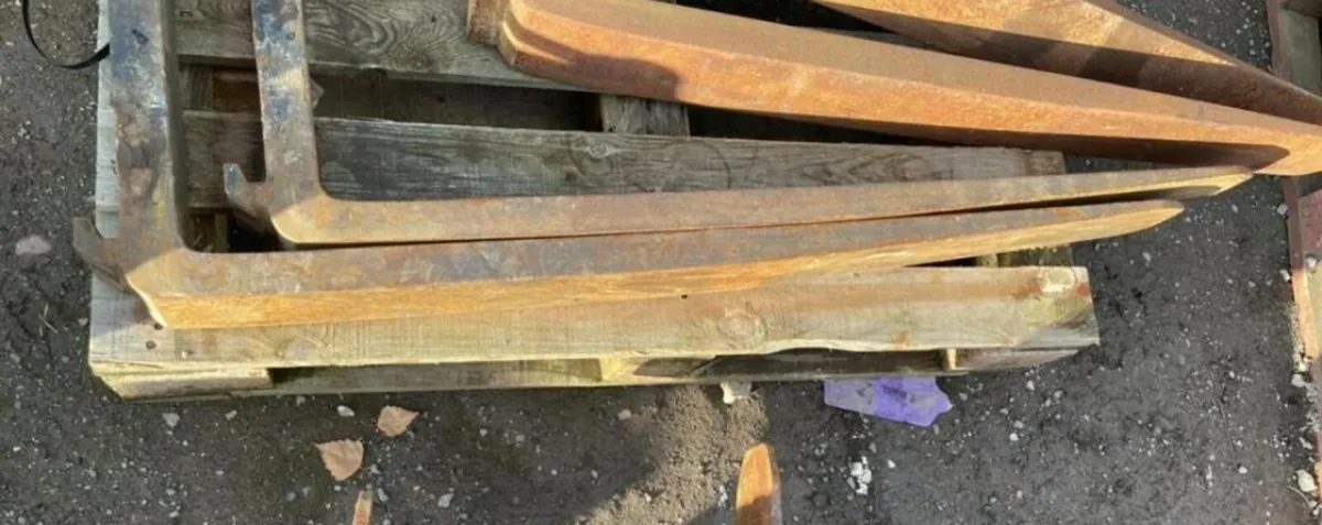 Pair of pallet Forks tines toes - Image 2