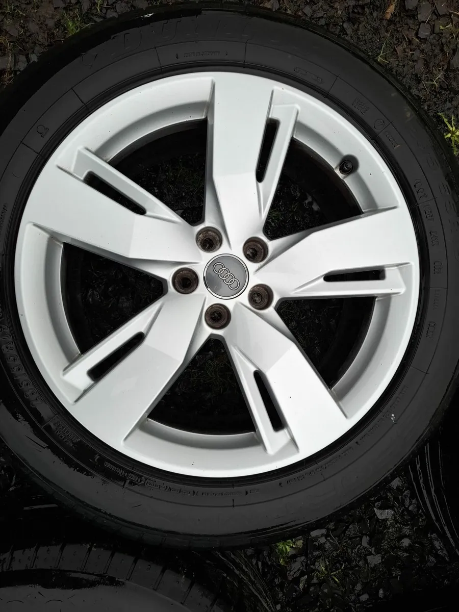 19" Genuine Audi Q5 S Line Alloys with tyres - Image 3