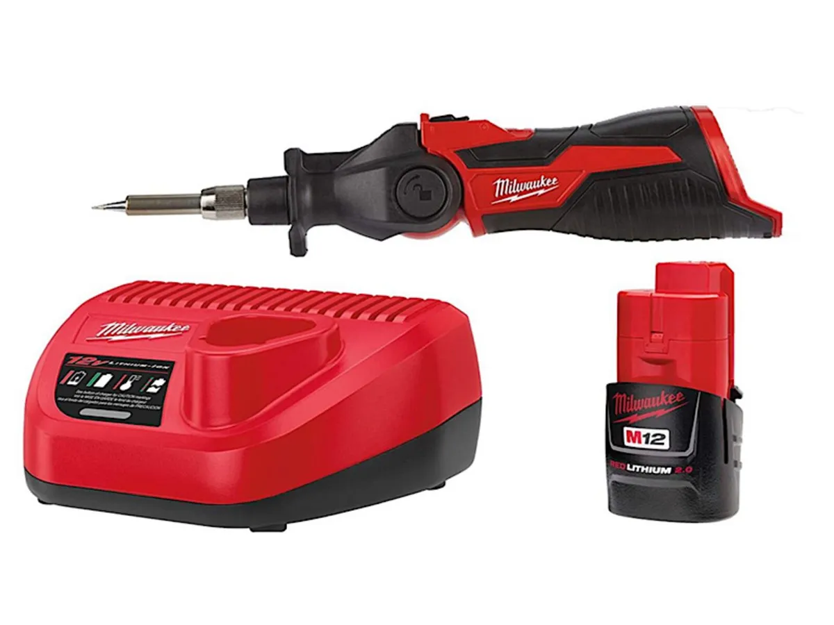 Milwaukee Cordless Soldering Iron 12V 2.0AH LI-ION