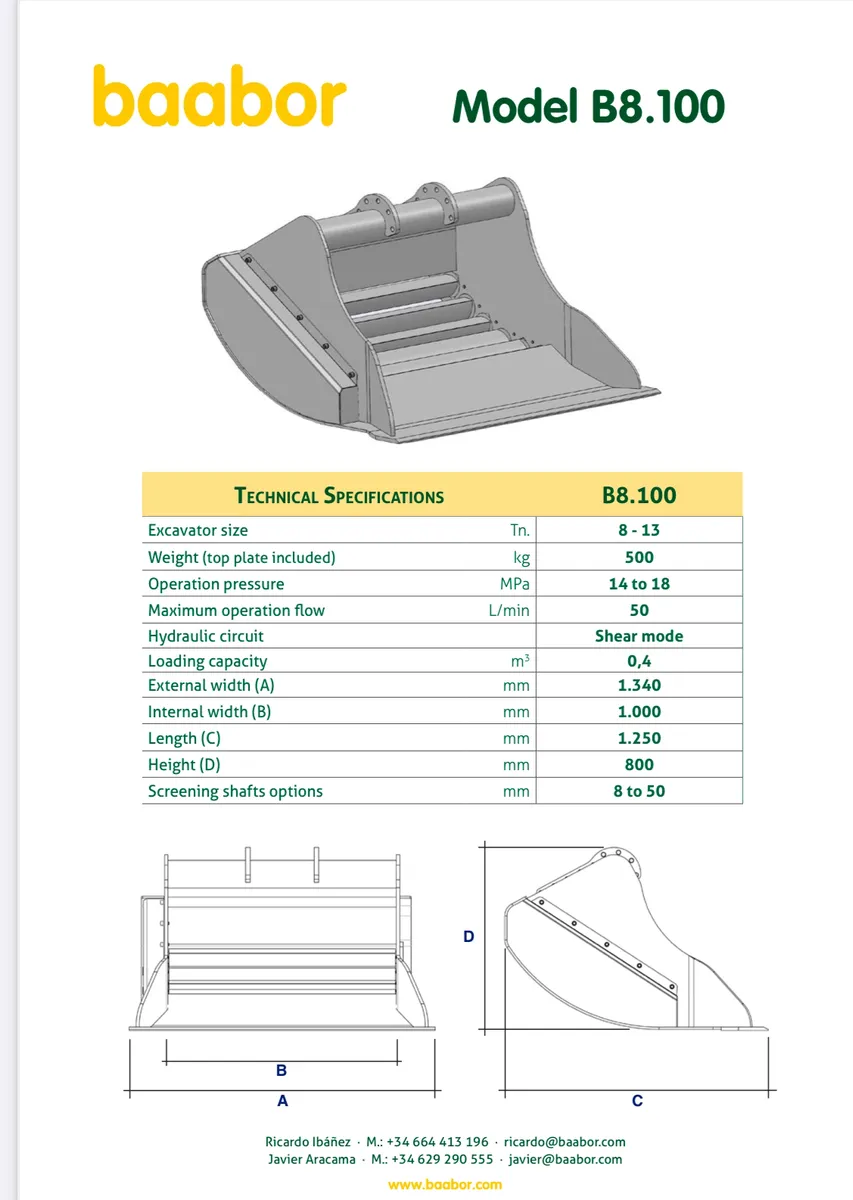 Baabor Screening Bucket For Sale. - Image 3