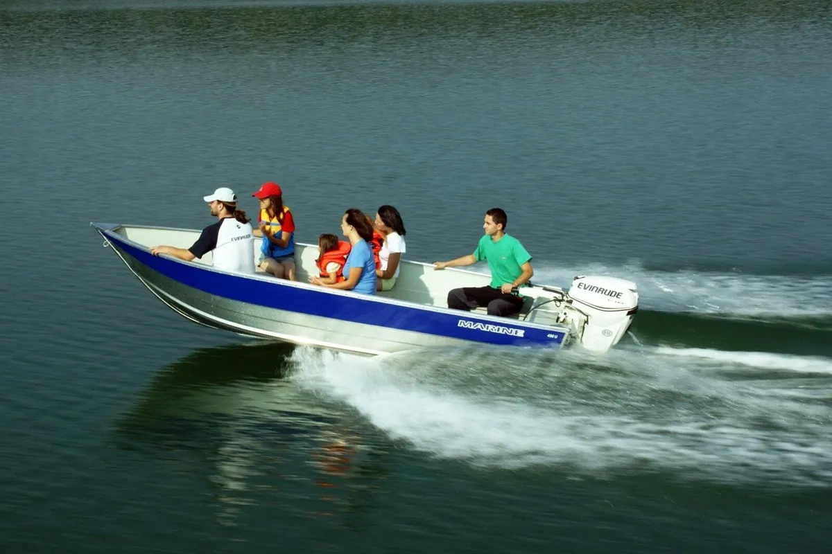 Marine 450u Strong Aluminium Boat - Image 1