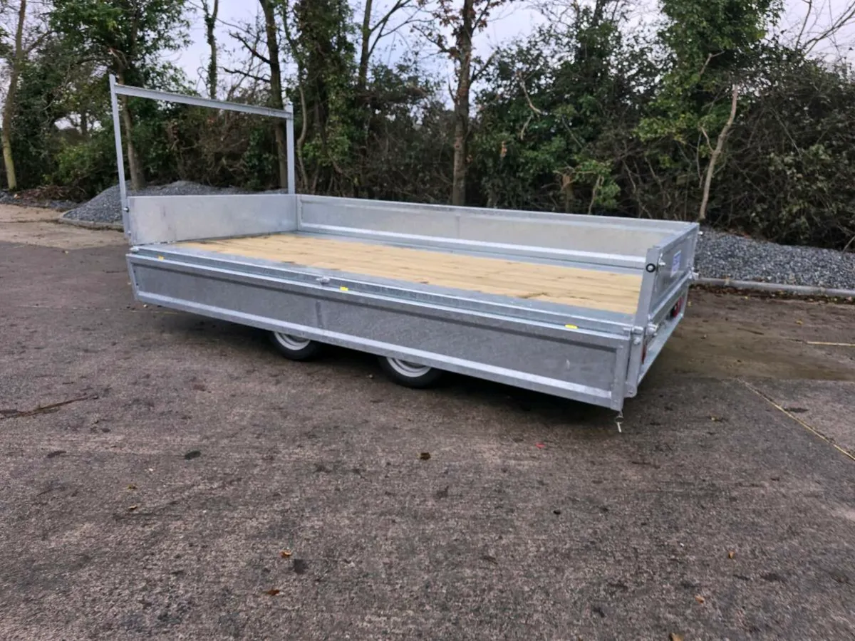 Dale kane 12x6ft general purpose dropside trailer - Image 3