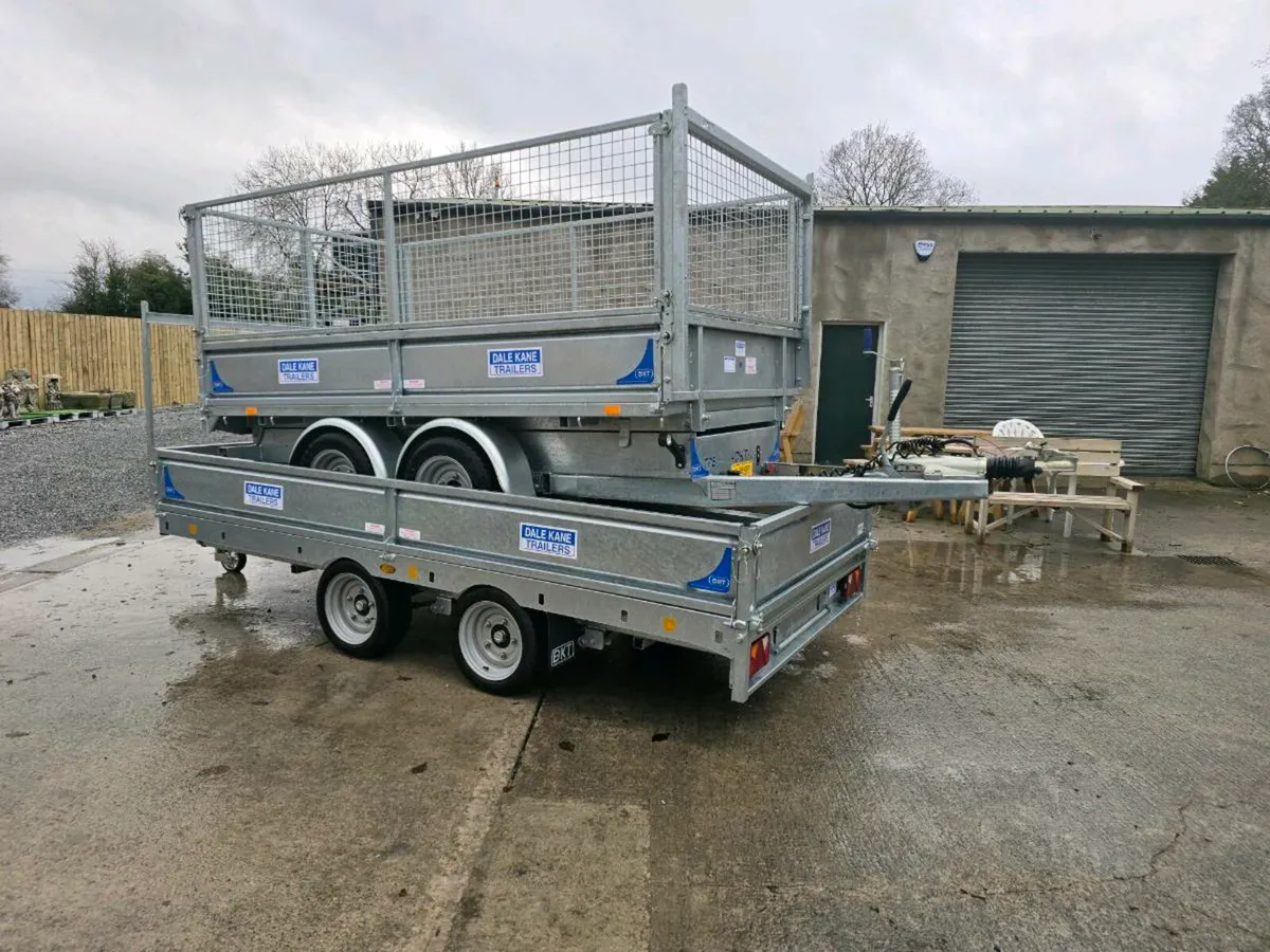 Dale kane 12x6ft general purpose dropside trailer - Image 4
