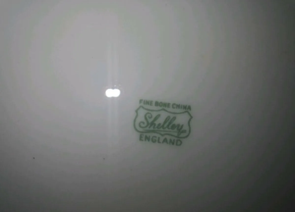 1940s gorgeous Shelley dessert set - Image 4