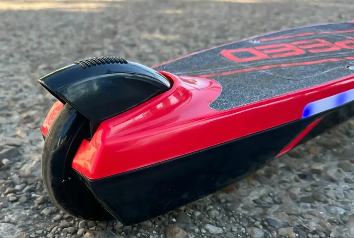 Prizm Kids 12V Electric Scooter with Lights Red - Image 3