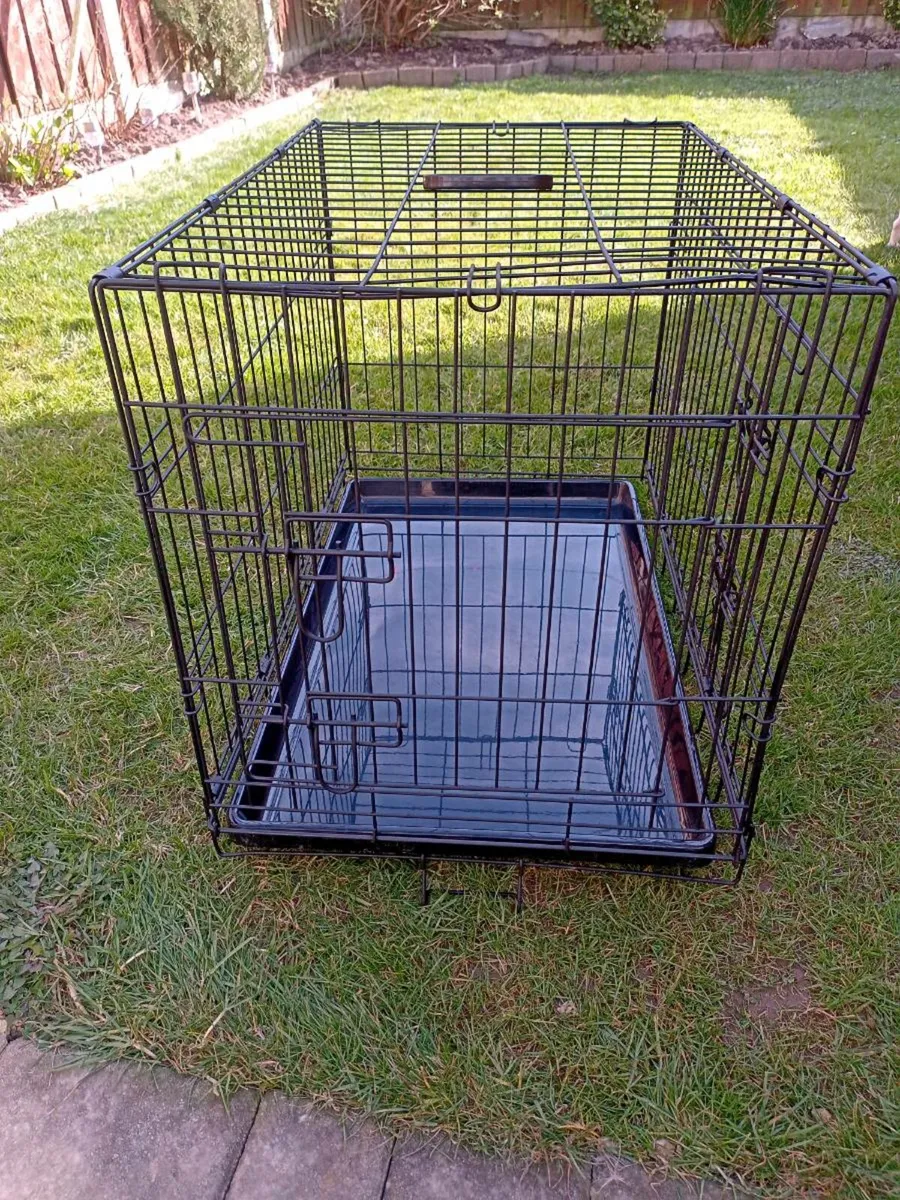 Medium dog travel crate. - Image 1