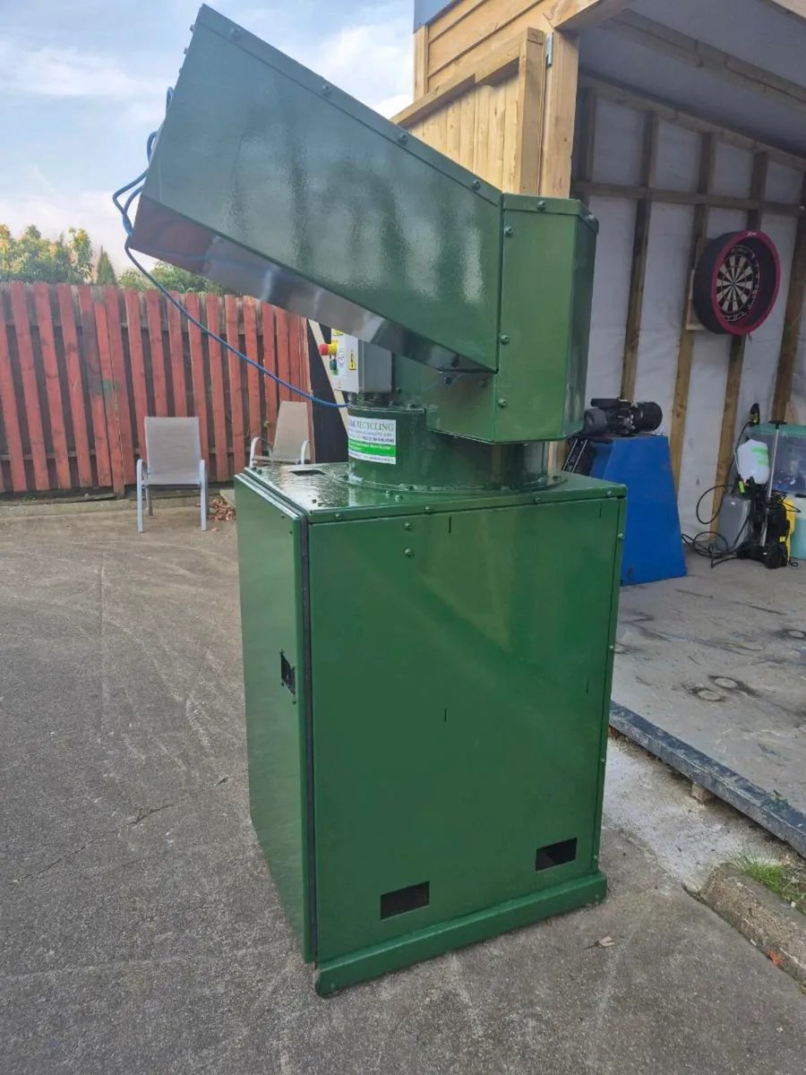 Glass bottle crusher compactor baler - Image 3