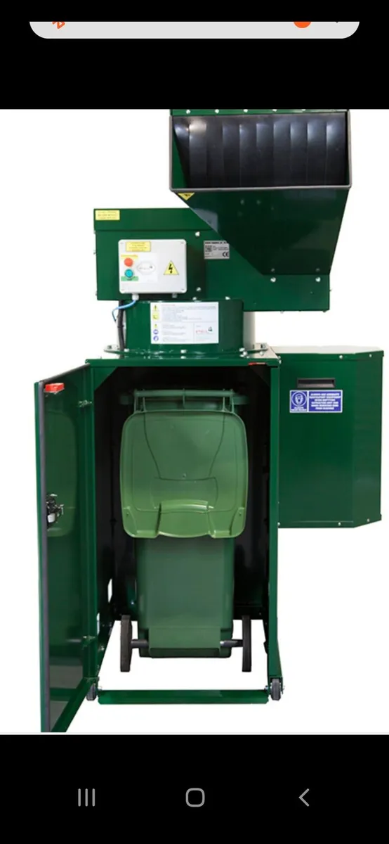 Glass bottle crusher compactor baler - Image 2