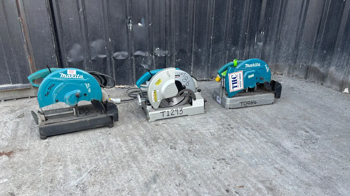 Makita 110V Chop Saws - Image 1