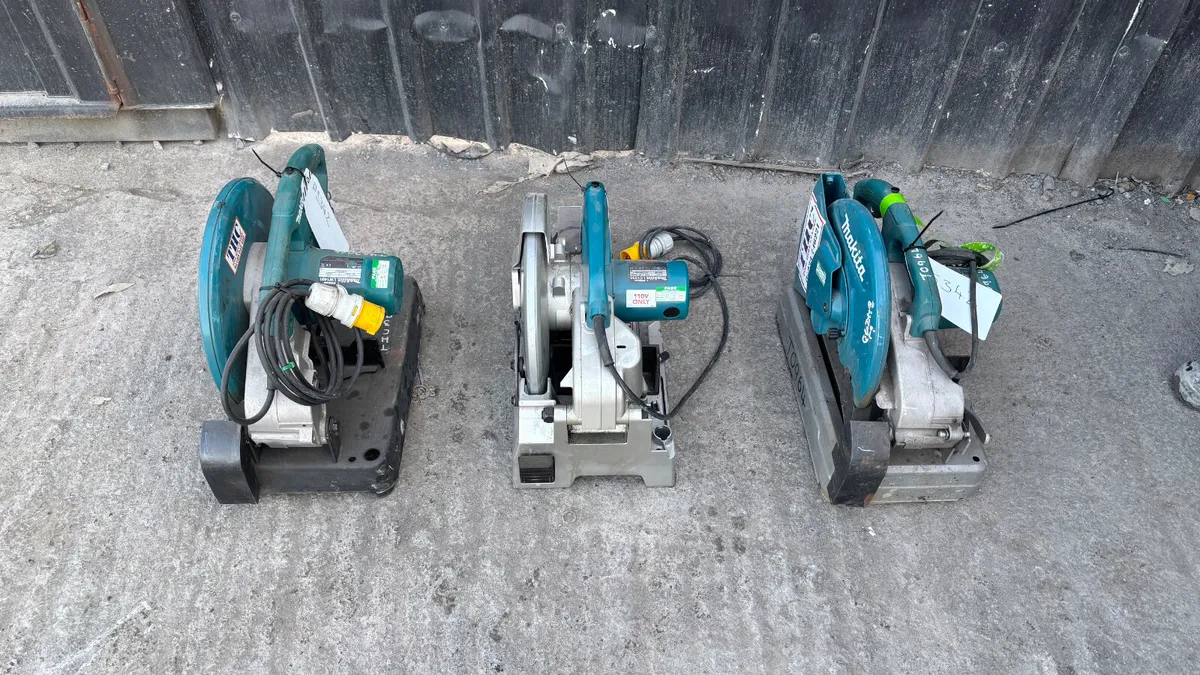 Makita 110V Chop Saws - Image 2