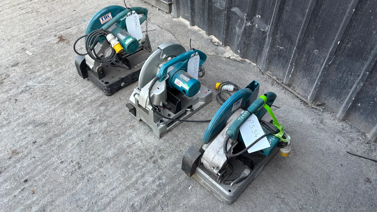 Makita 110V Chop Saws - Image 3