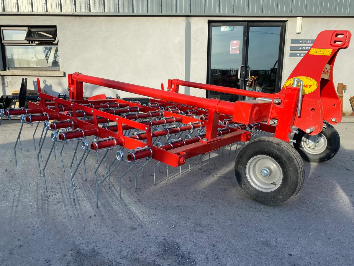 Jarmet 3m grassharrow - Image 3