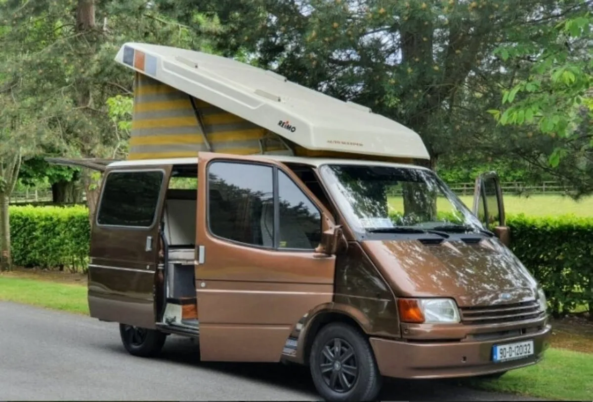 Camper van Transit Restored Vintage  TURBO - Image 1