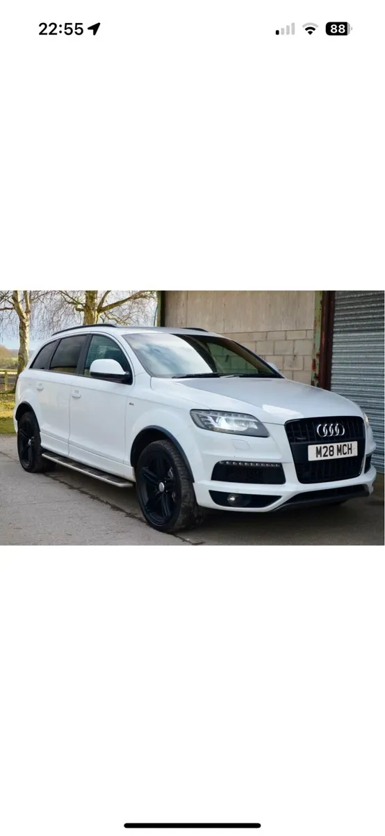 11 Audi q7 breaking s line