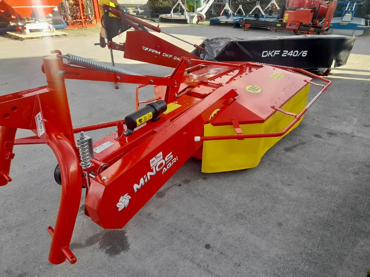 NEW MINOS DRUM & FPM  DISC MOWERS - Image 1
