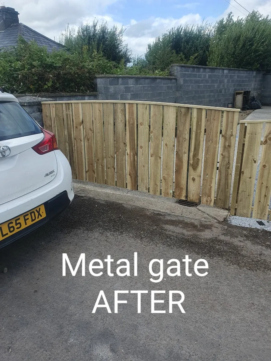 Wooden gates & Fencing - Image 4