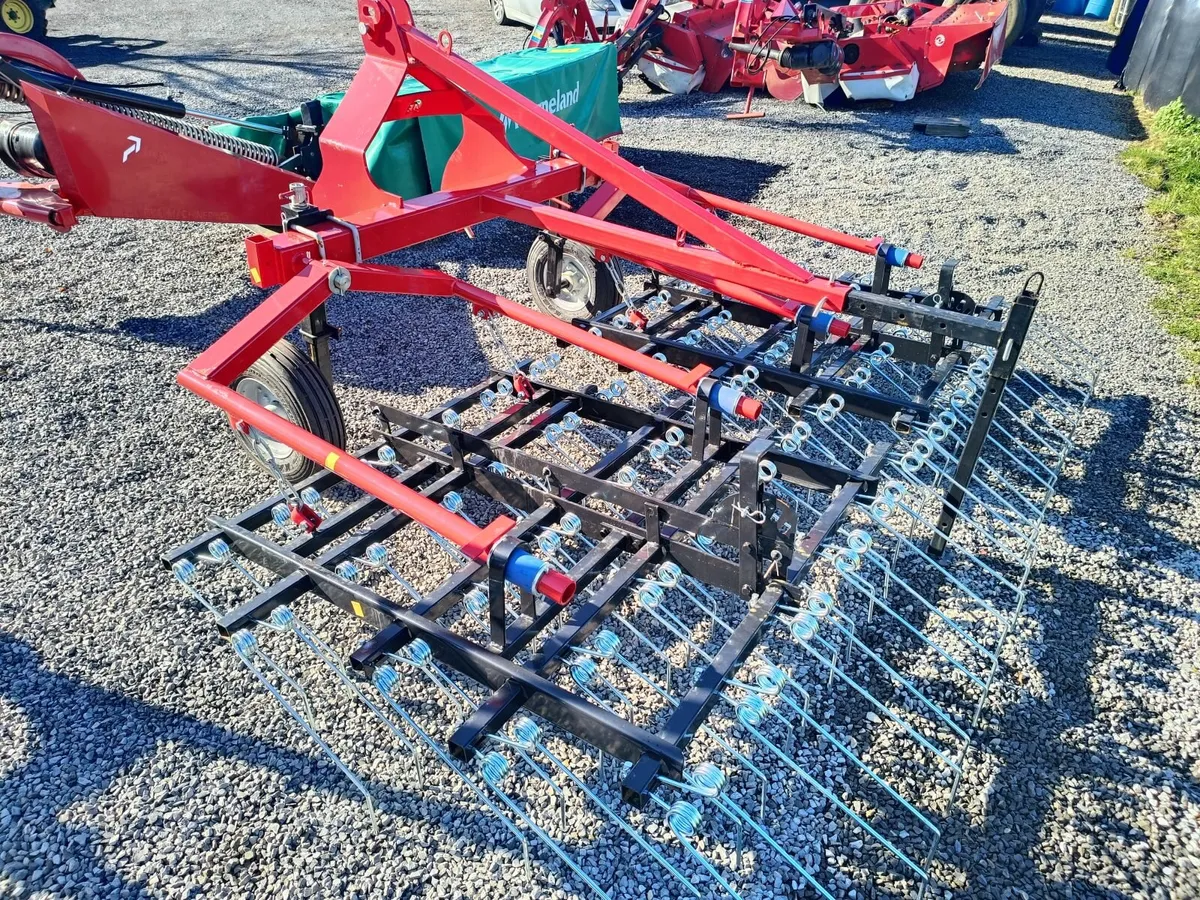 Stekro 3 meter Grass tine harrows - Image 3
