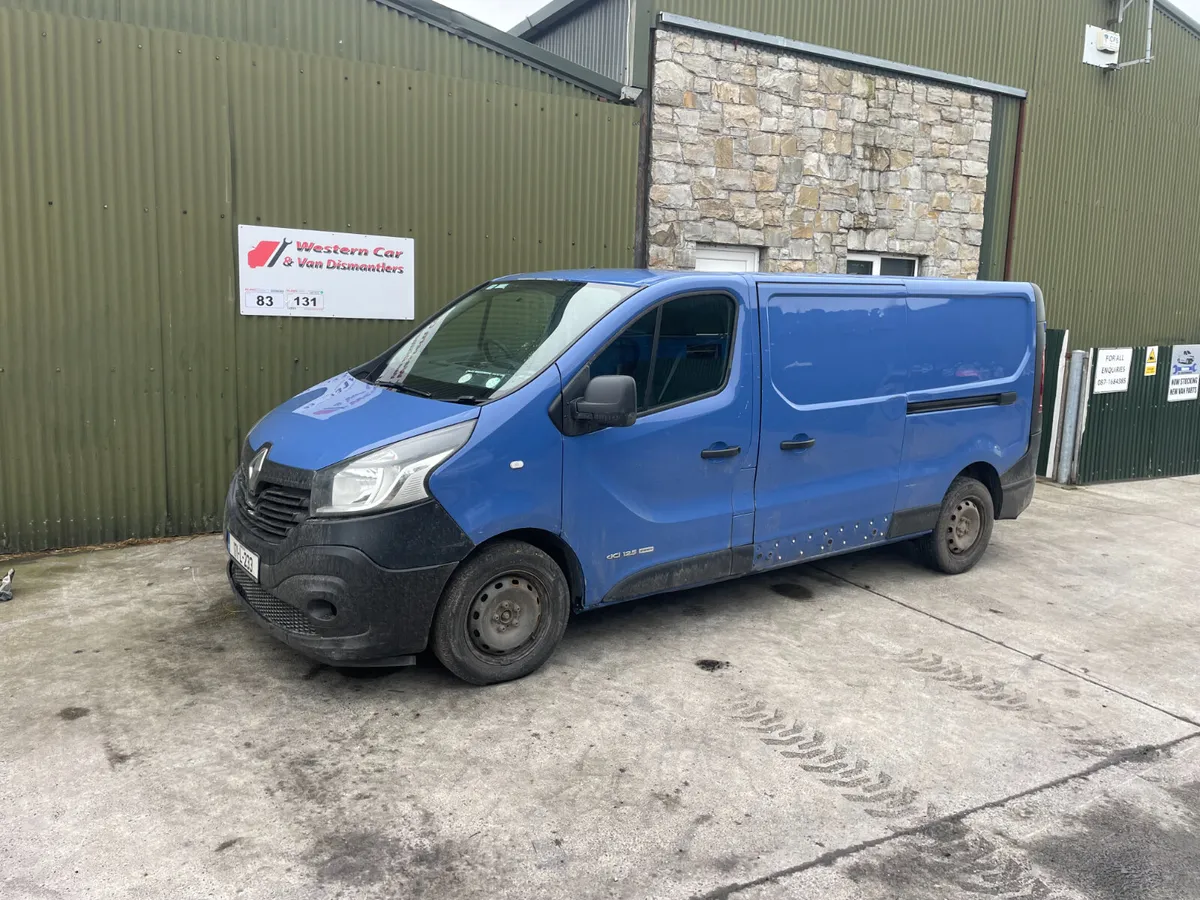 171 renault traffic 1.6 dci for dismantling