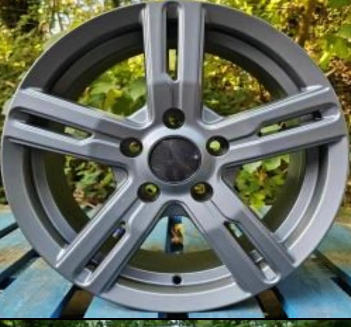 18” 5x120 vw transporter gunmetal grey